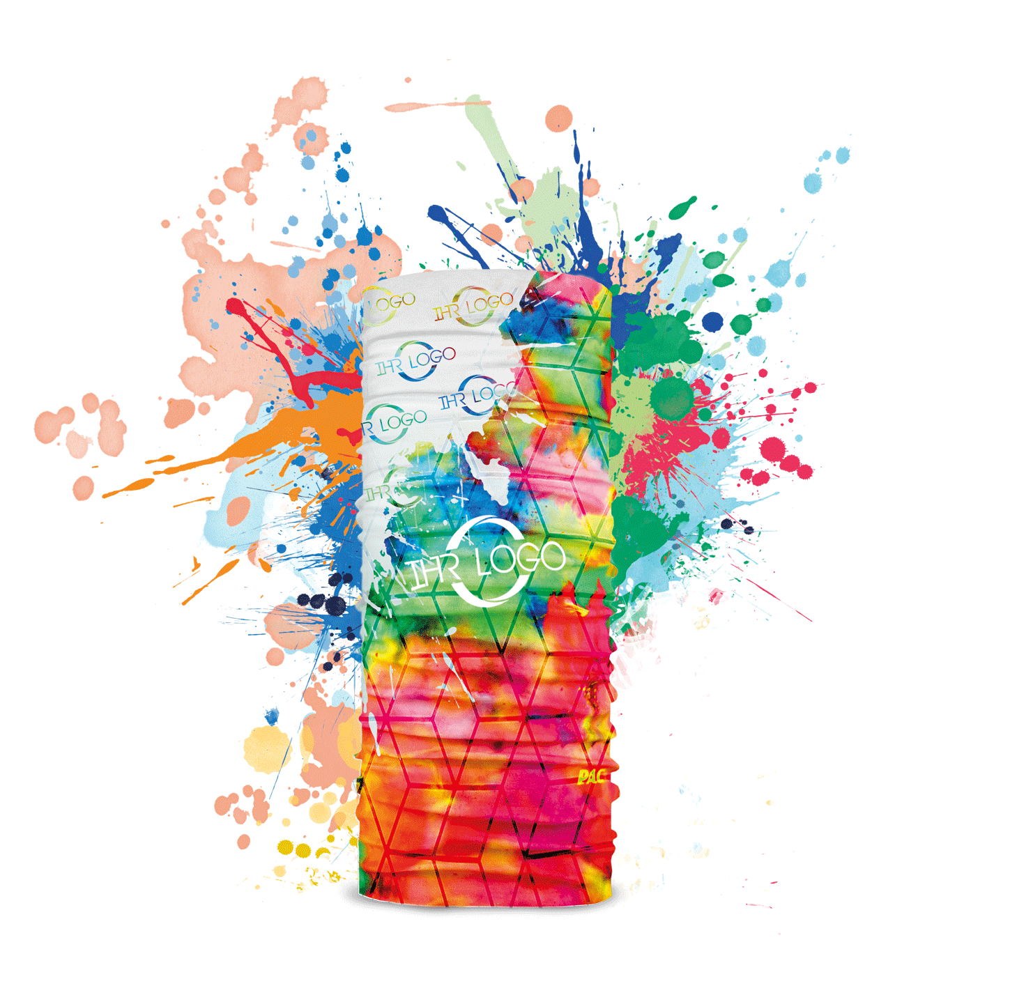 dasmultifunktionstuch.de - Ihr Logo-Tuch zum selbst Gestalten